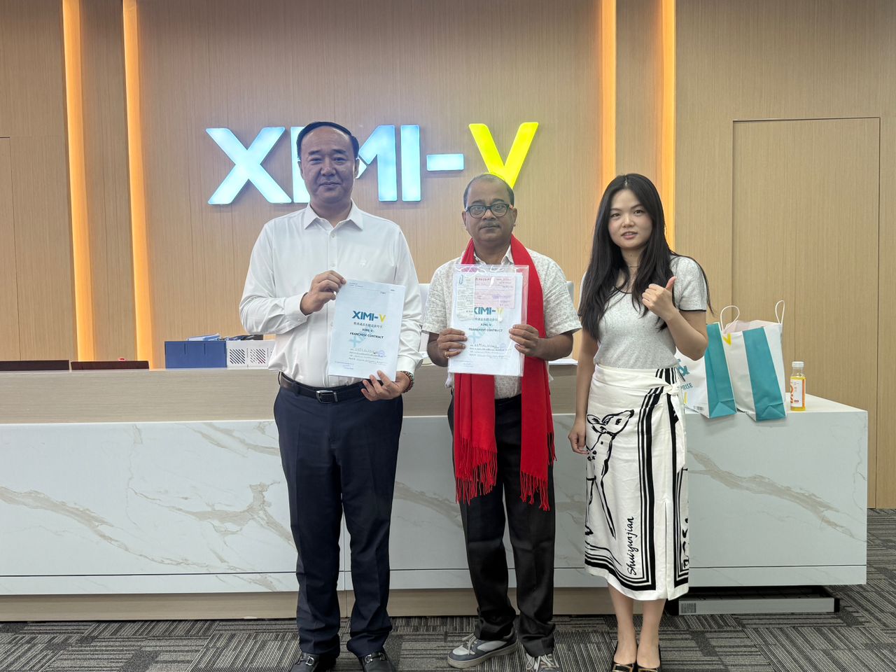 XIMI-V Lifestyle Store – Strategic tie-up